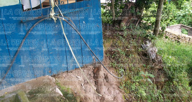 Casas al borde del voladero