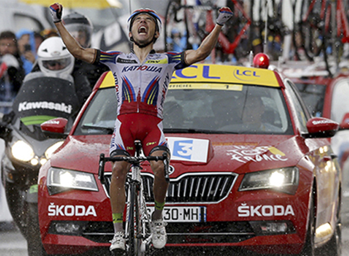 "Purito" logra su segunda victoria en el Tour de Francia 2015