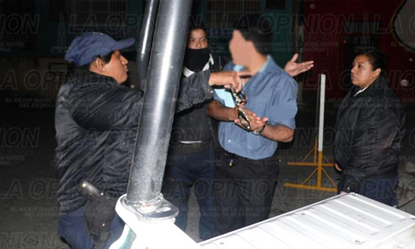 Aseguran a presunto asaltante