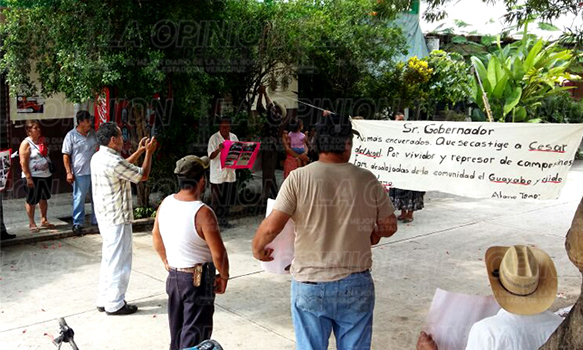 Desalojados de El Guayabo piden justicia