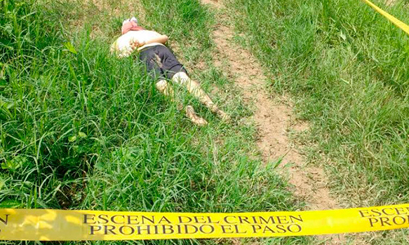 Hallan a un ejecutado en la colonia Mecánicos de Piso