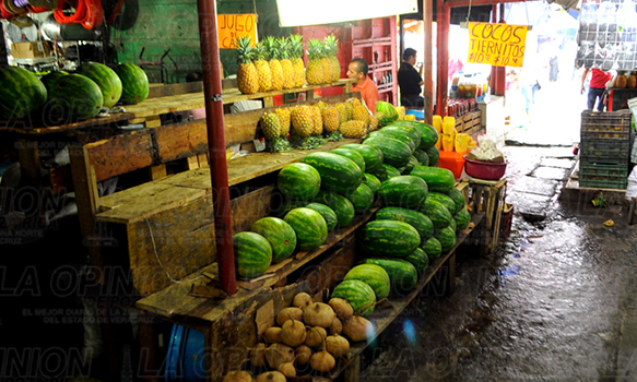 200 locales del mercado Poza Rica afectados por las lluvias