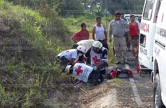 Jóvenes en estado de ebriedad sufren aparatoso accidente