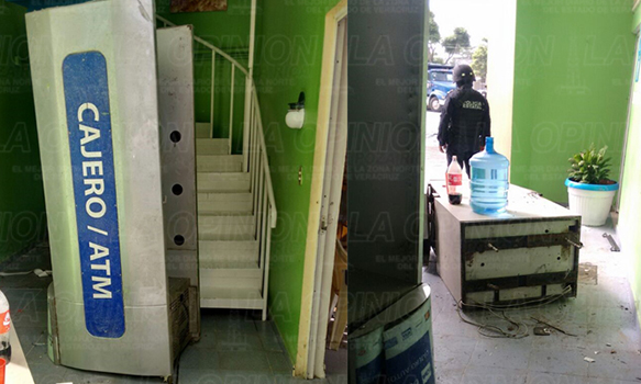 ¡Arrancan cajero automático!