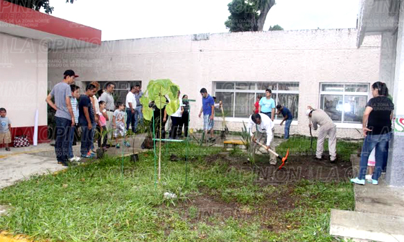 Celebran el Día del Árbol en Jurisdicción Sanitaria numero III