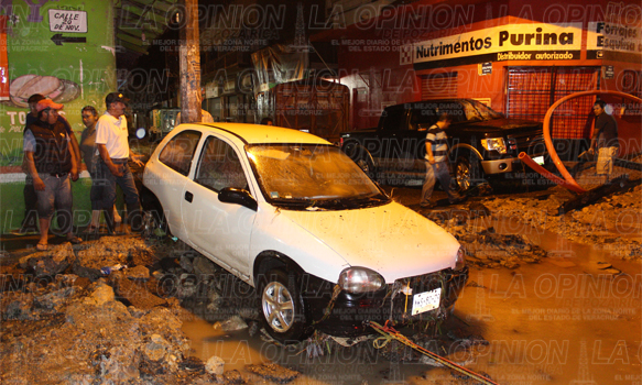 Así fue la tormenta que azotó a Papantla