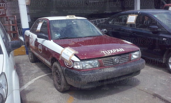 Recuperan taxi robado