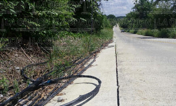 Roban cable de Telmex