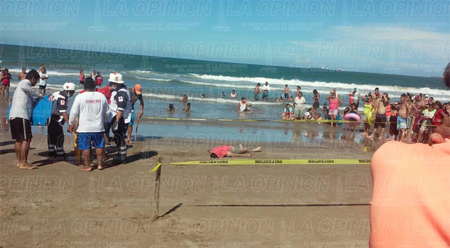Mueren dos personas ahogadas en playas de Tuxpan Dos personas ahogadas en playas de Tuxpan