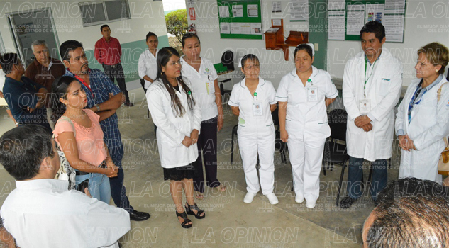 Constatan carencias en Unidad del IMSS