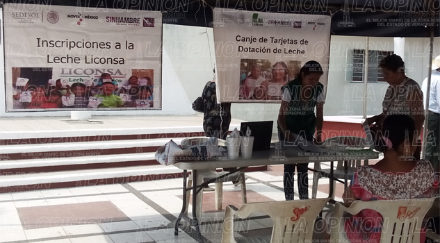 Tamiahuenses esperan módulo de Liconsa