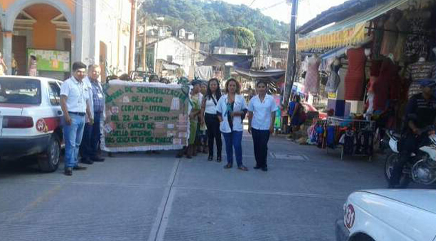 Luchan contra el cáncer cervicouterino