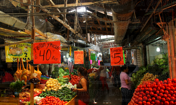 Locatarios, sin dinero