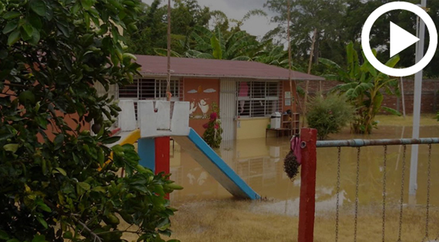 Así amaneció la localidad Cerro Grande-Morgadal