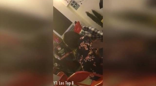 Nueva Lady, La arrestan por hacer "cariñito" a su novio en taqueria