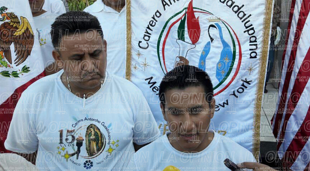 Integrantes de Antorcha Guadalupana piden ley migratoria justa integrantes-de-antorcha-guadalupana