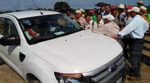 Bloquean trabajos de la autopista Veracruz-Tuxpan