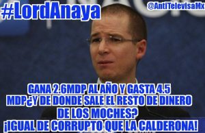 #LordAnaya hizo arder las redes