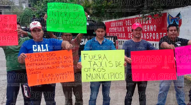Frenarán la llegada de más taxistas a Huejutla frenaran-la-llegada-de-mas-taxistas-a-huejutla