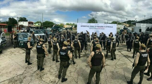 Operativo Zona petrolera y citrícola