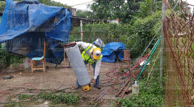 Casi muere por soldar un tanque de gas Casi muere por soldar un tanque de gas