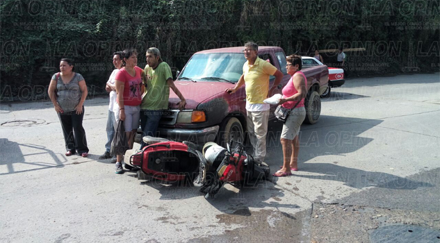 Choque en cruce peligroso Choque en cruce peligroso