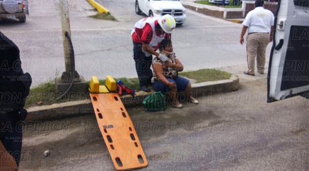 Embestida por motociclista Embestida por motociclista