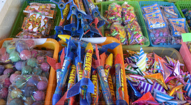 No hay permisos para vender cohetes
