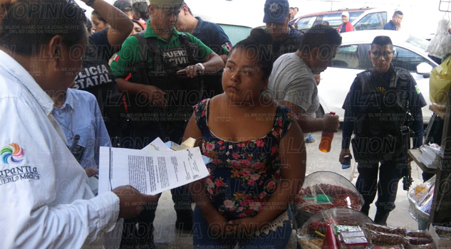 Operativo policíaco para asegurar pirotecnia Operativo policíaco para asegurar pirotecnia