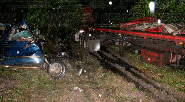 Un muerto en accidente sobre la carretera Tihuatlán-Álamo tihuatlan-alamo-muerto-accidente-carretera