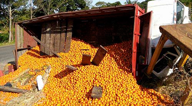 Vuelca camión torton con 16 toneladas de naranjas vuelca-camion-torton-con-16-toneladas-de-naranjas