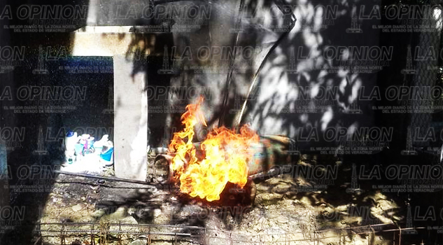 A punto de morir calcinado A punto de morir calcinado