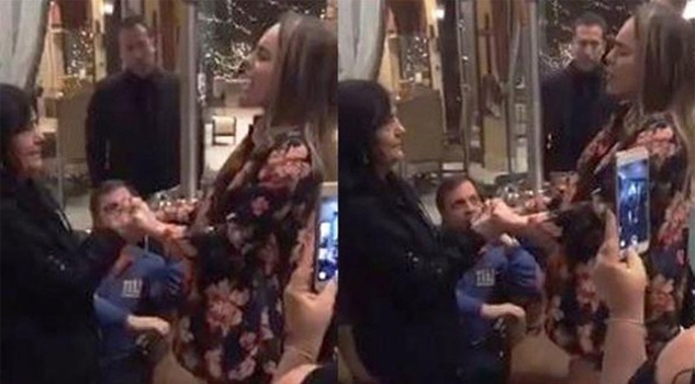 Al estilo mexicano, Belinda le lleva serenata a Criss Angel Al estilo mexicano, Belinda le lleva serenata a Criss Angel