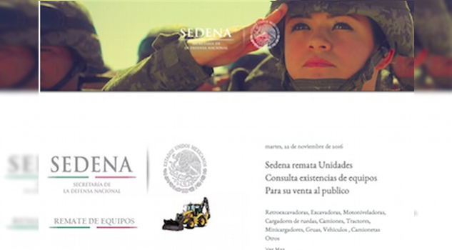 Alerta SEDENA por falsa página web Alerta SEDENA por falsa página web
