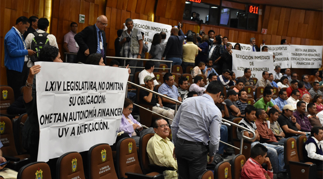 Exige UV autonomía financiera Exige UV autonomía financiera