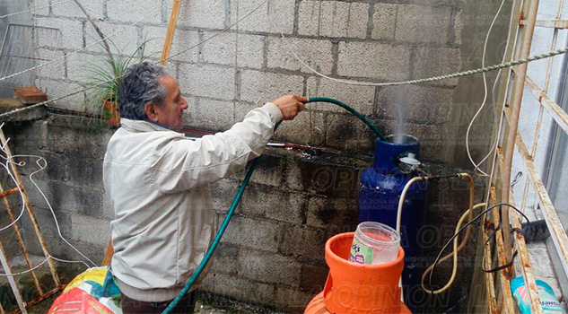 Fuga de gas moviliza a Protección Civil y FC Fuga Gas Protección Civil Fuerza Civi