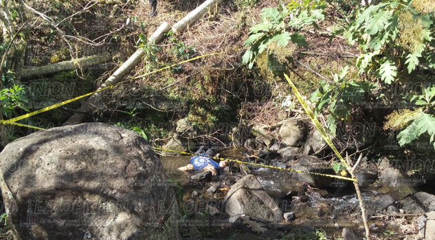 Lo hallaron sin vida en un arroyuelo Lo hallaron sin vida en un arroyuelo