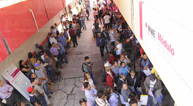No hay mañana para la credencial de elector No hay mañana para la credencial de elector