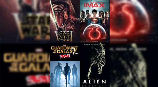 Las cintas más esperadas 2017 Las cintas más esperados 2017