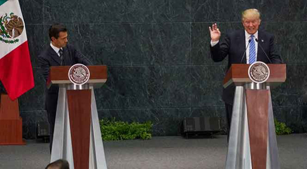 Peña Nieto cancela reunión con Trump Peña Nieto cancela reunión con Tromp