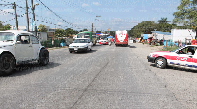 Piden se rehabilite tramo Poza Rica-El Chote Piden se rehabilite tramo Poza Rica-El Chote