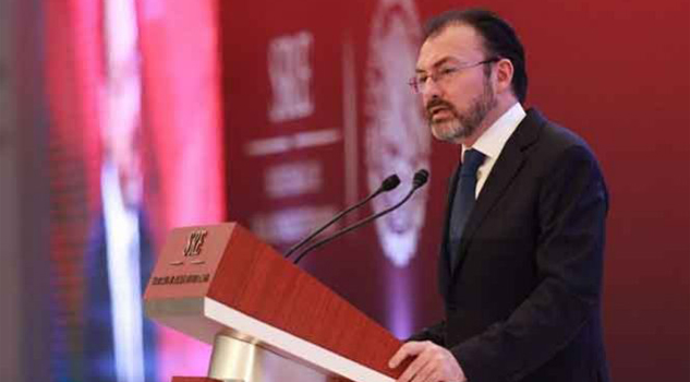 Relación México-EU será digna: Videgaray Relación México-EU será digna