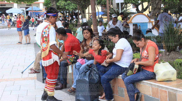 Voladores claman apoyo Voladores claman apoyo