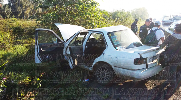 Cinco heridos en encontronazo Aparatoso encontronazo