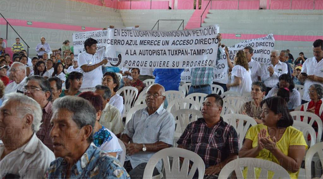 Autopista Tuxpan-Tampico estará a 17 kilómetros de Cerro Azul