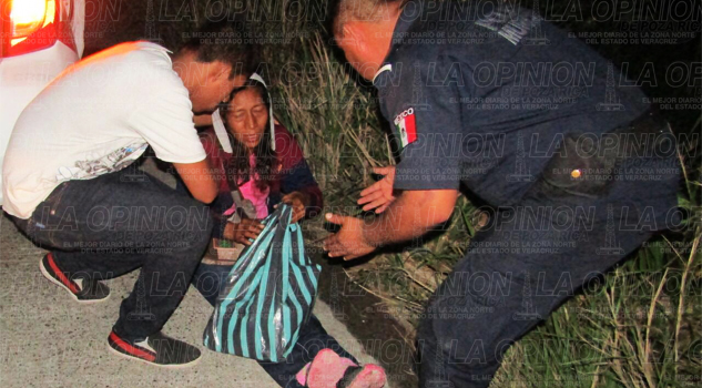 Una persona lesionada en choque Una persona lesionada en choque