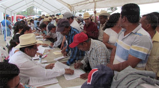 Empadronan a productores Empadronan a productores