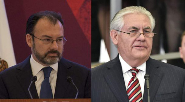 Encuentro entre los secretarios Rex Tillerson y Luis Videgaray fue constructivo: EU Encuentro entre los secretarios Rex Tillerson