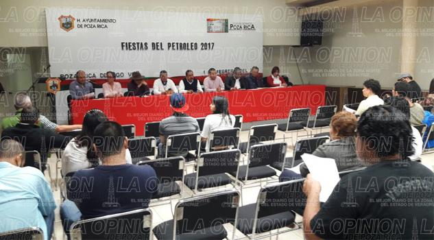 Poza Rica se prepara para las Fiestas del Petróleo