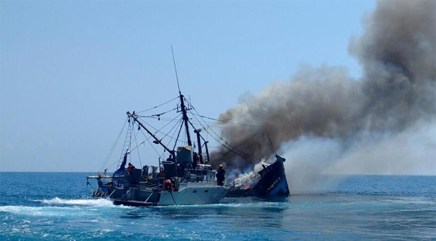 Alerta por dos barcos hundidos Alerta por dos barcos hundidos